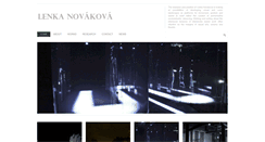 Desktop Screenshot of lenkanovak.com